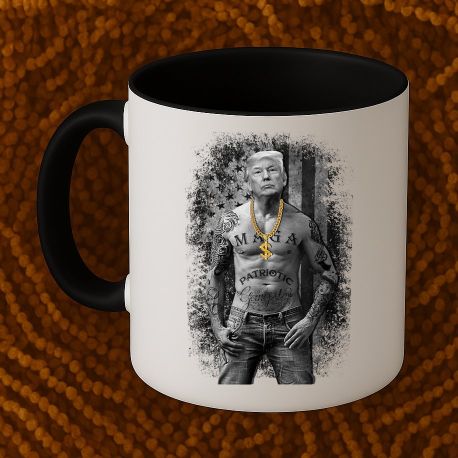 Patriotic Gangster Anti Liberal Pro Trump Republican Gifts Mug