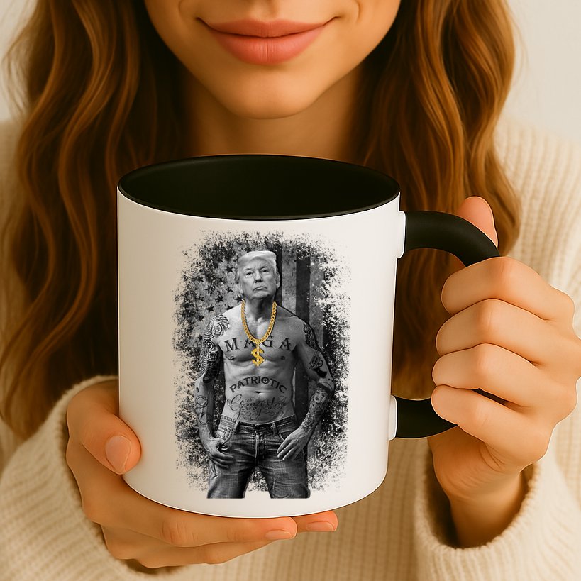 Patriotic Gangster Anti Liberal Pro Trump Republican Gifts Mug