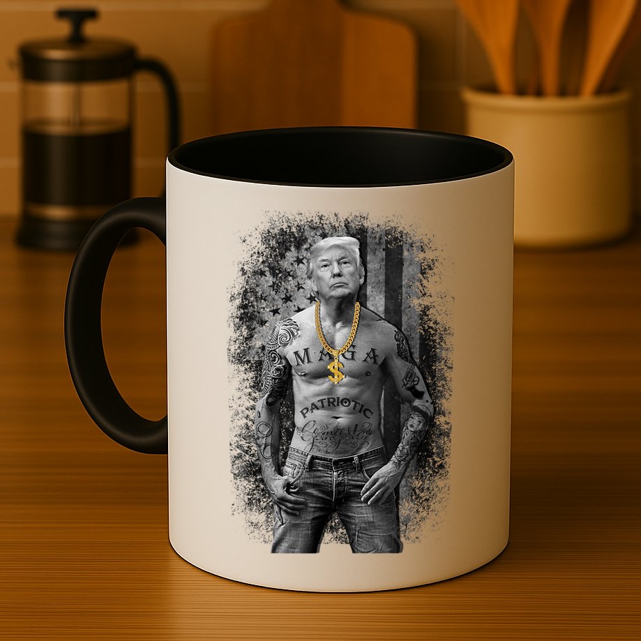 Patriotic Gangster Anti Liberal Pro Trump Republican Gifts Mug