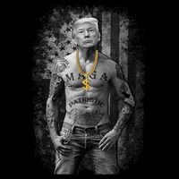 Patriotic Gangster Anti Liberal Pro Trump Republican Gifts 16 in Basic Backpack