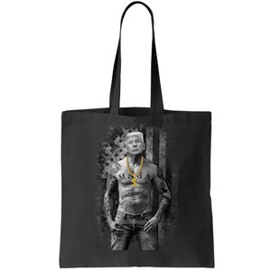 Patriotic Gangster Anti Liberal Pro Trump Republican Gifts Tote Bag