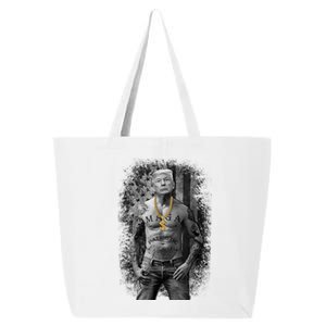 Patriotic Gangster Anti Liberal Pro Trump Republican Gifts 25L Jumbo Tote