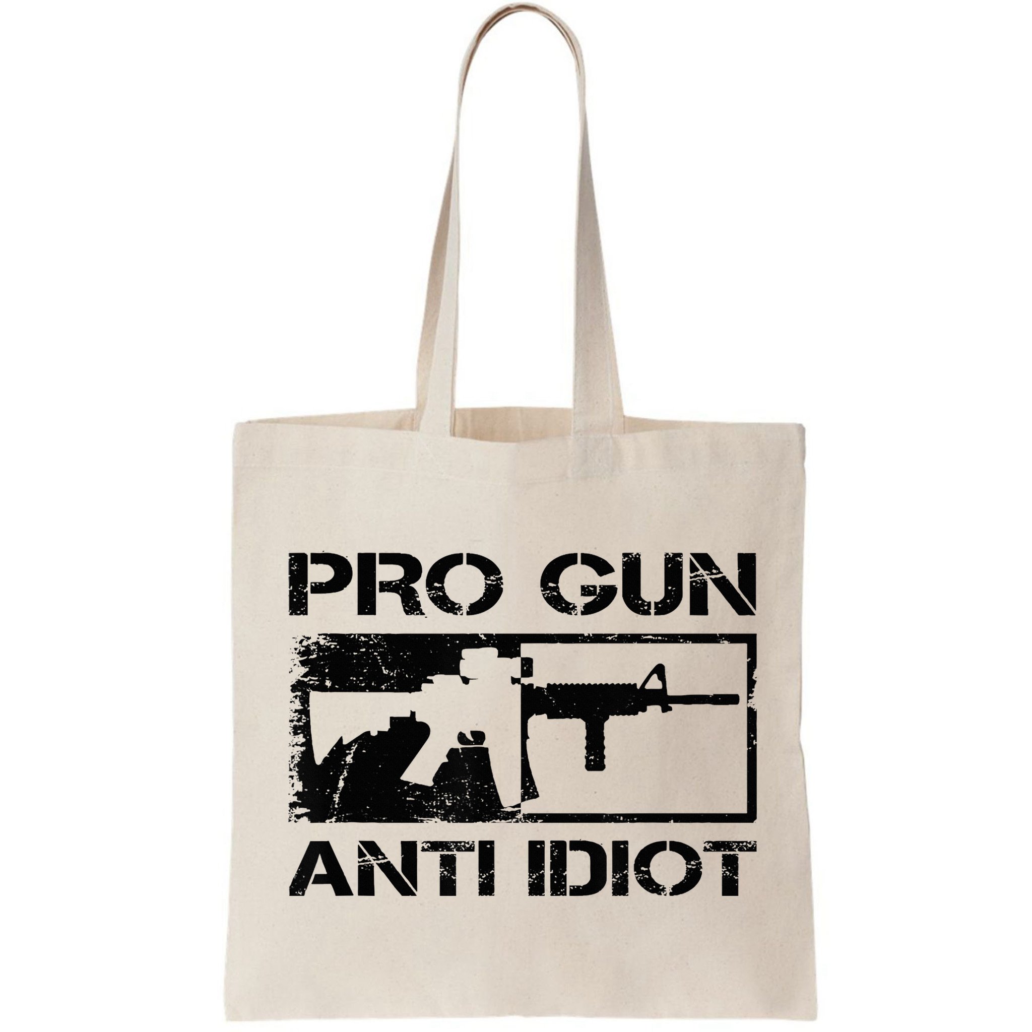 Pro Gun Anti Idiot 2nd Amendment Ar15 Rifle Gun Rights Bag