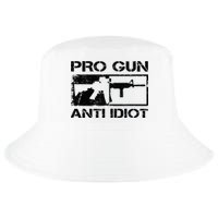 Pro Gun Anti Idiot 2nd Amendment Ar15 Rifle Gun Rights Cool Comfort Performance Bucket Hat