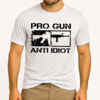 Pro Gun Anti Idiot 2nd Amendment Ar15 Rifle Gun Rights Cooling Performance Crew T-Shirt
