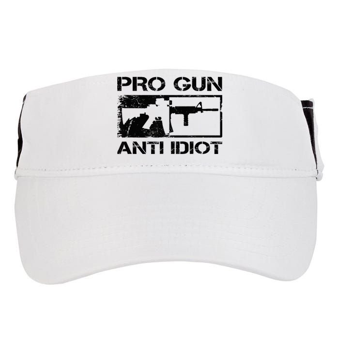 Pro Gun Anti Idiot 2nd Amendment Ar15 Rifle Gun Rights Adult Drive Performance Visor