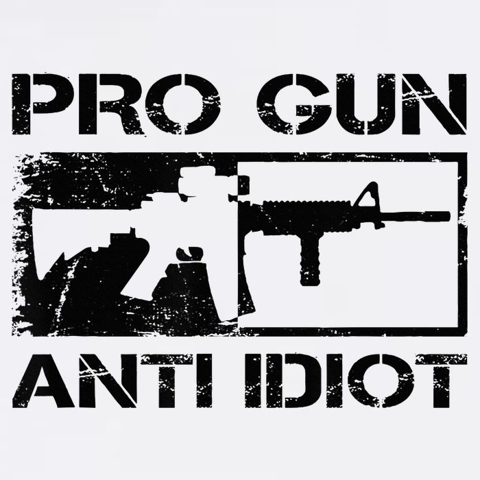 Pro Gun Anti Idiot 2nd Amendment Ar15 Rifle Gun Rights Wool Snapback Cap