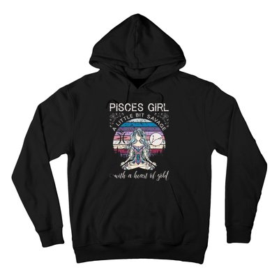 Pisces Girl Birthday For Women March Gift Hoodie