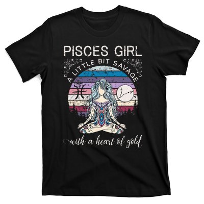 Pisces Girl Birthday For Women March Gift T-Shirt