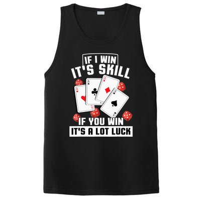 Poker Gifts Blackjack Jackpot Gambling Casino Player PosiCharge Competitor Tank