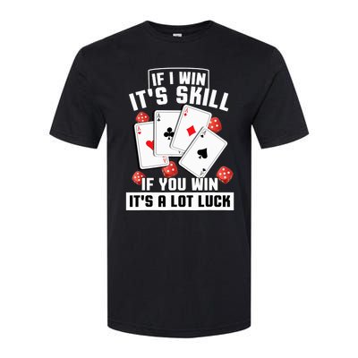 Poker Gifts Blackjack Jackpot Gambling Casino Player Softstyle CVC T-Shirt