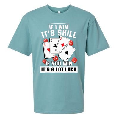 Poker Gifts Blackjack Jackpot Gambling Casino Player Sueded Cloud Jersey T-Shirt