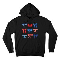 Patriotic Girl Boho Coquette Bows Hoodie