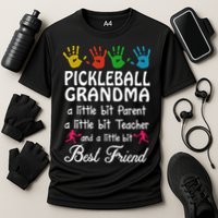 Pickleball GRANDMA BEST FRIEND Cooling Performance Crew T-Shirt
