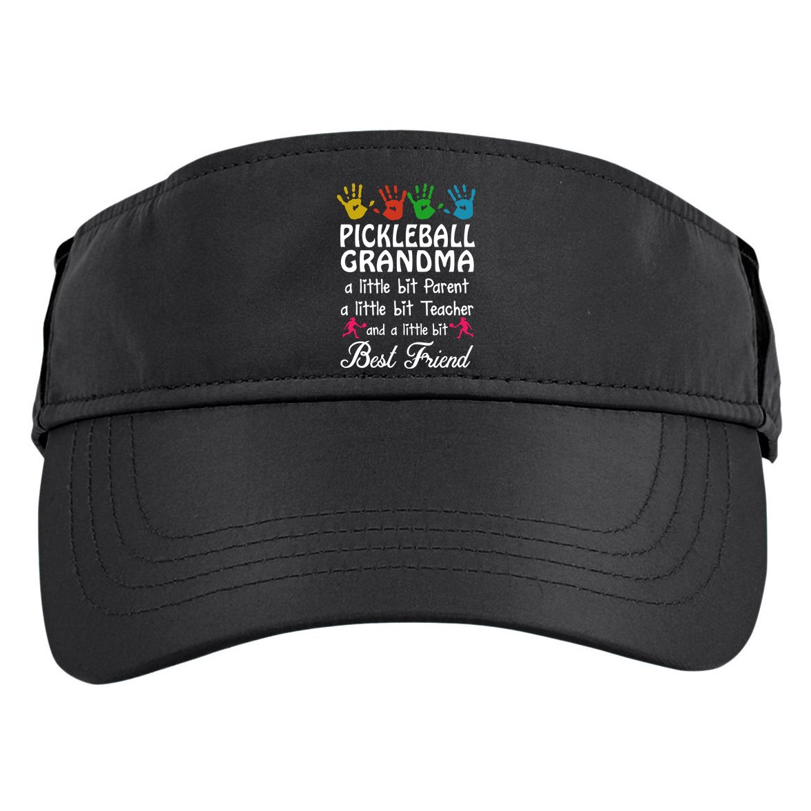 Pickleball GRANDMA BEST FRIEND Adult Drive Performance Visor