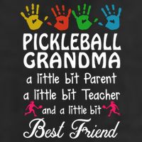 Pickleball GRANDMA BEST FRIEND Adult Drive Performance Visor