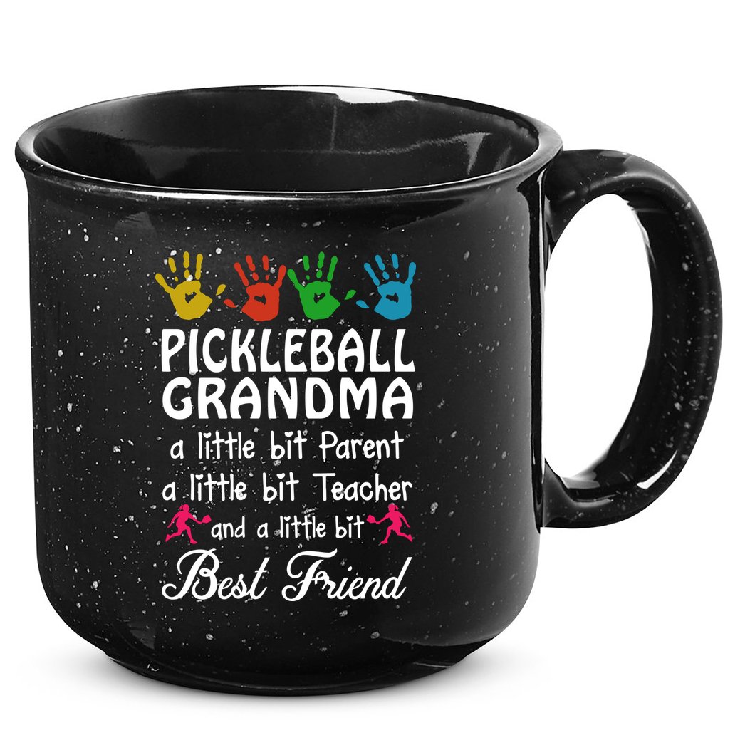 Pickleball GRANDMA BEST FRIEND 15oz Campfire Ceramic Mug