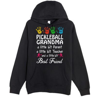 Pickleball GRANDMA BEST FRIEND Premium Pullover Hoodie