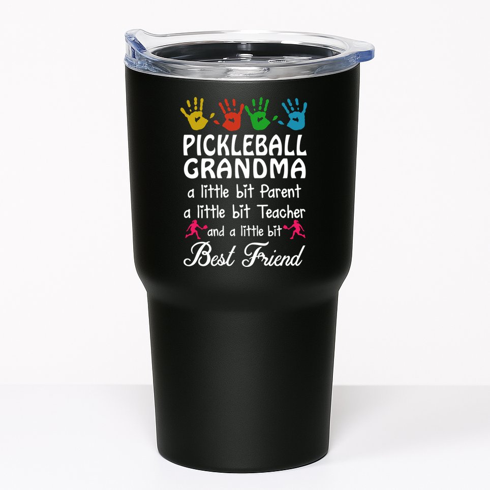 Pickleball GRANDMA BEST FRIEND Tumbler