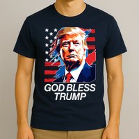 Patriotic God Bless Trump T-Shirt