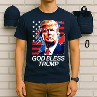 Patriotic God Bless Trump T-Shirt