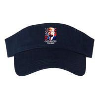 Patriotic God Bless Trump Valucap Bio-Washed Visor