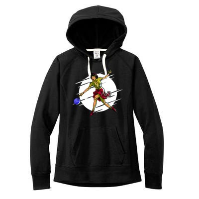 Pinup Girl Bowling Women's Fleece Hoodie