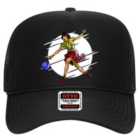Pinup Girl Bowling Trucker Hat