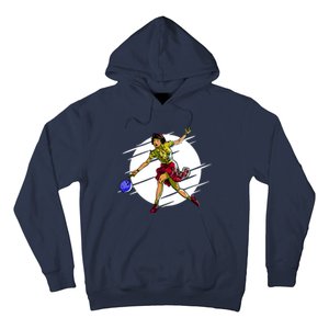 Pinup Girl Bowling Hoodie