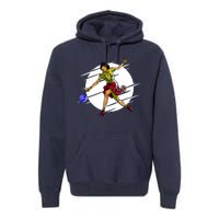 Pinup Girl Bowling Premium Hoodie