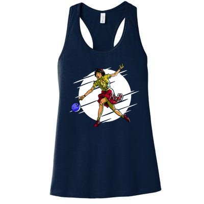 Pinup Girl Bowling Women's Racerback Tank