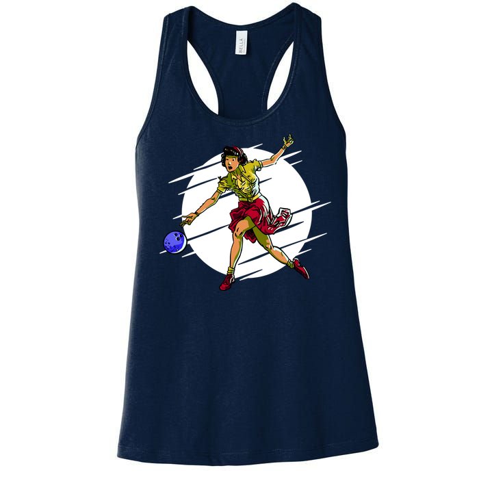 Pinup Girl Bowling Women's Racerback Tank