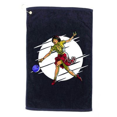 Pinup Girl Bowling Golf Towel