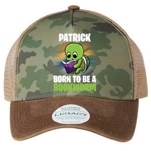 Patrick Gift Born To Be A Bookworm Gift Personalized Gift Legacy Tie Dye Trucker Hat