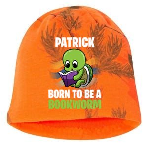 Patrick Gift Born To Be A Bookworm Gift Personalized Gift Kati - Camo Knit Beanie