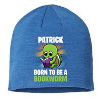 Patrick Gift Born To Be A Bookworm Gift Personalized Gift Sustainable Beanie