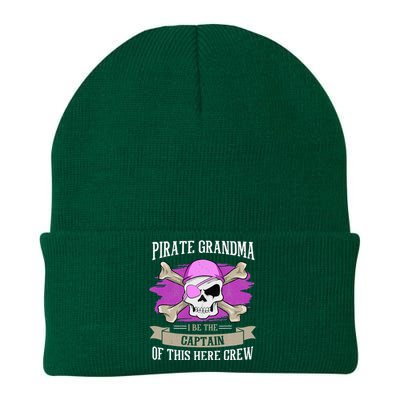 Pirate Grandma Caribbean Captain Grandmother Pirate Knit Cap Winter Beanie