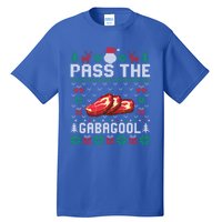 Pass Gabagool Christmas Ugly Funny Holidays Party Gift Tall T-Shirt