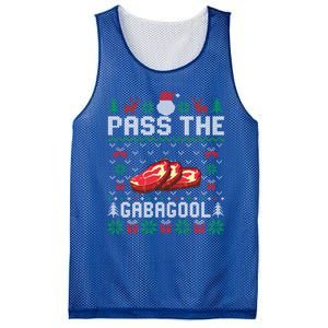 Pass Gabagool Christmas Ugly Funny Holidays Party Gift Mesh Reversible Basketball Jersey Tank