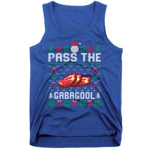 Pass Gabagool Christmas Ugly Funny Holidays Party Gift Tank Top