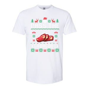 Pass Gabagool Christmas Ugly Funny Holidays Party Gift Softstyle CVC T-Shirt