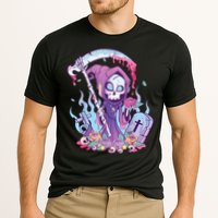 Pastel Goth Creepy Death Grim Reaper Kawaii Occult Menhera Cooling Performance Crew T-Shirt