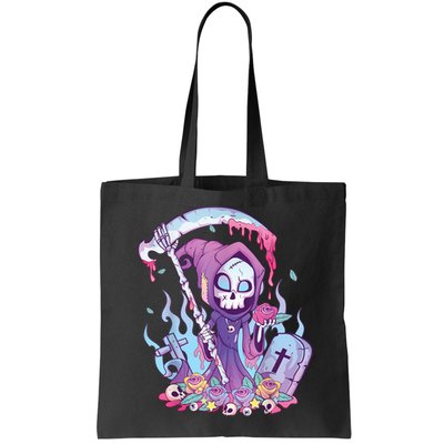 Pastel Goth Creepy Death Grim Reaper Kawaii Occult Menhera Bag