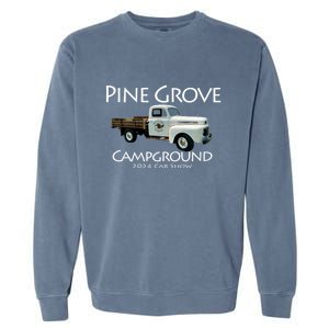 Pine Grove Car Show Weekend Garment-Dyed Sweatshirt