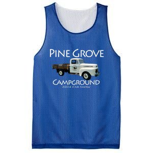 Pine Grove Car Show Weekend Mesh Reversible Basketball Jersey Tank