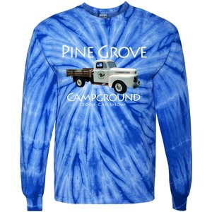 Pine Grove Car Show Weekend Tie-Dye Long Sleeve Shirt