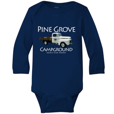 Pine Grove Car Show Weekend Baby Long Sleeve Bodysuit