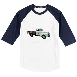 Pine Grove Car Show Weekend Baseball Sleeve Shirt