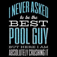 Pool Guy Cleaner Pool Service 16 in Basic Backpack