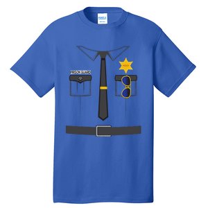 Prison Guard Correctional Officer Easy Halloween Costume Fun Tall T-Shirt